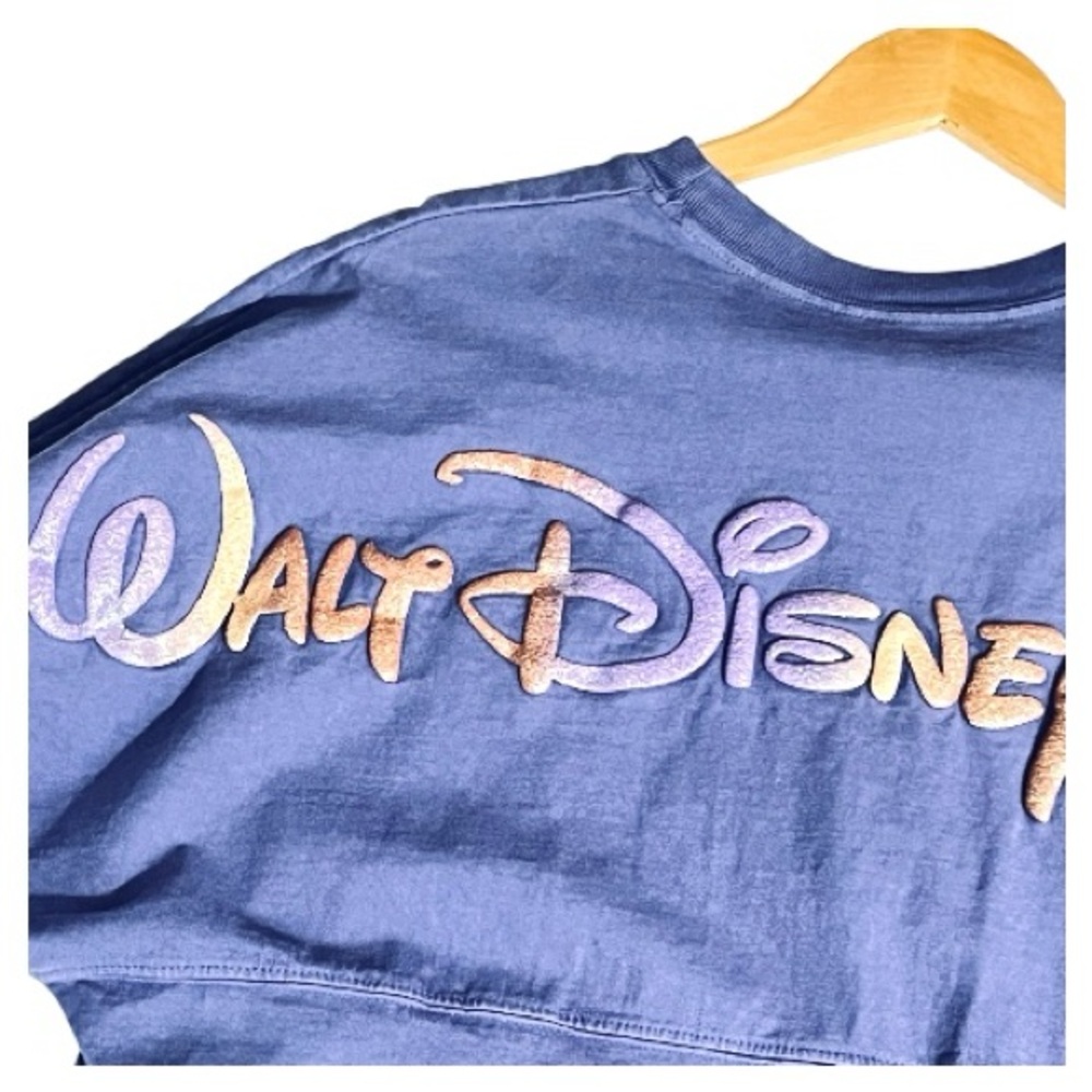 Walt Disney World 50th Anniversary Spirit Jersey Earidescent Puffy Paint Logo - Picture 3 of 8